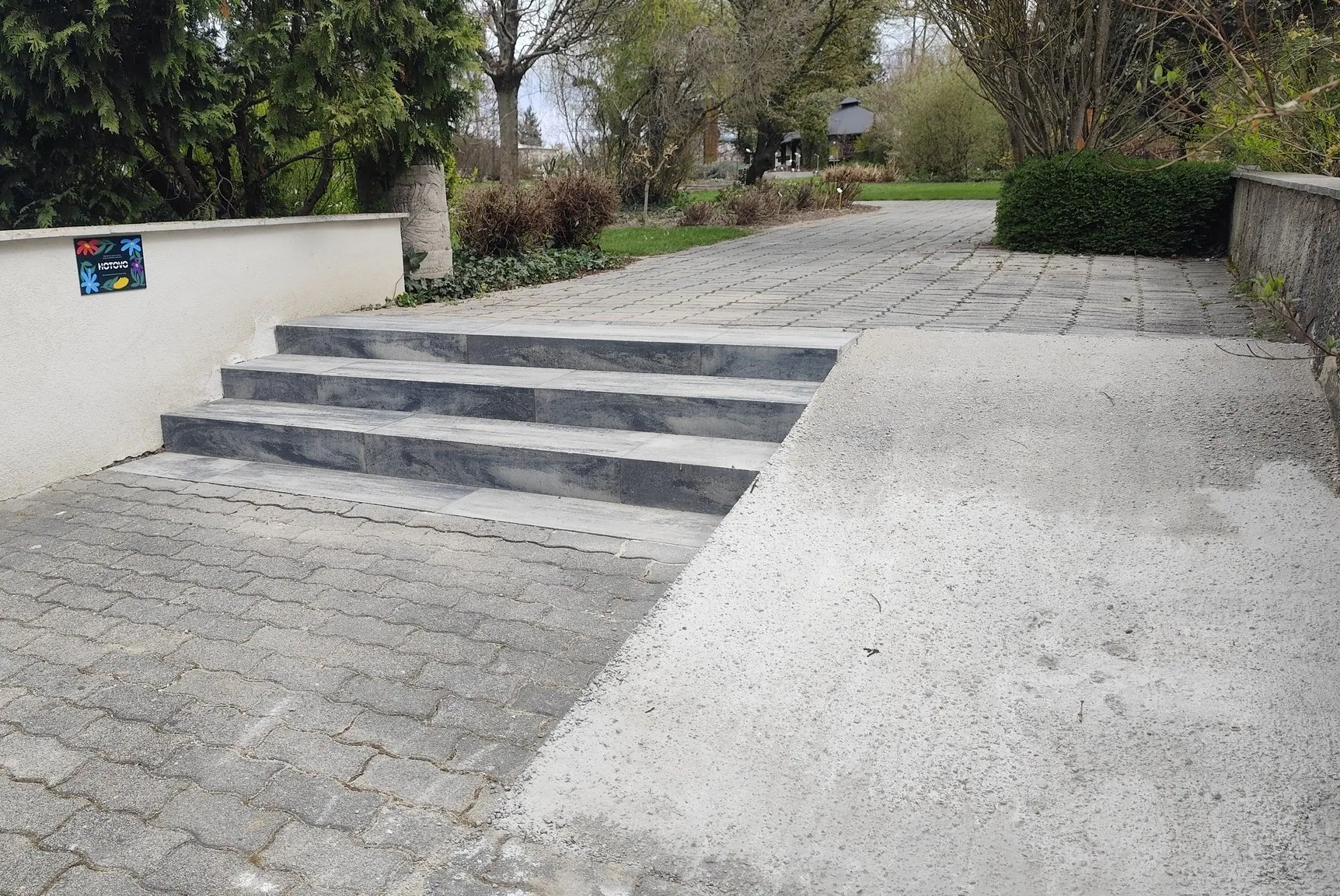 Botanical garden reconstruction